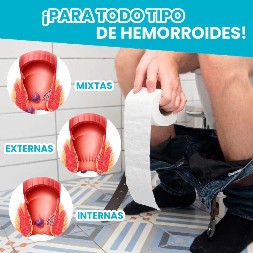 2 x 1 GEL ANTI HEMORROIDES - Alivio instantáneo