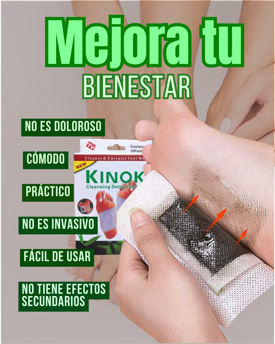 PARCHES DETOX X 20 - Mejora el metabolismo