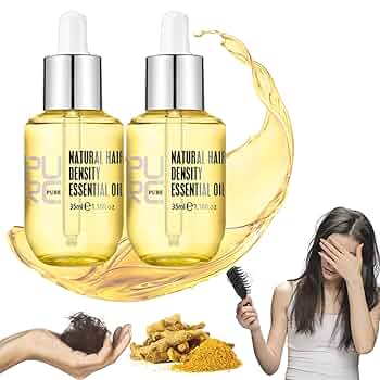 Aceite natural para el crecimiento del cabello Purc™