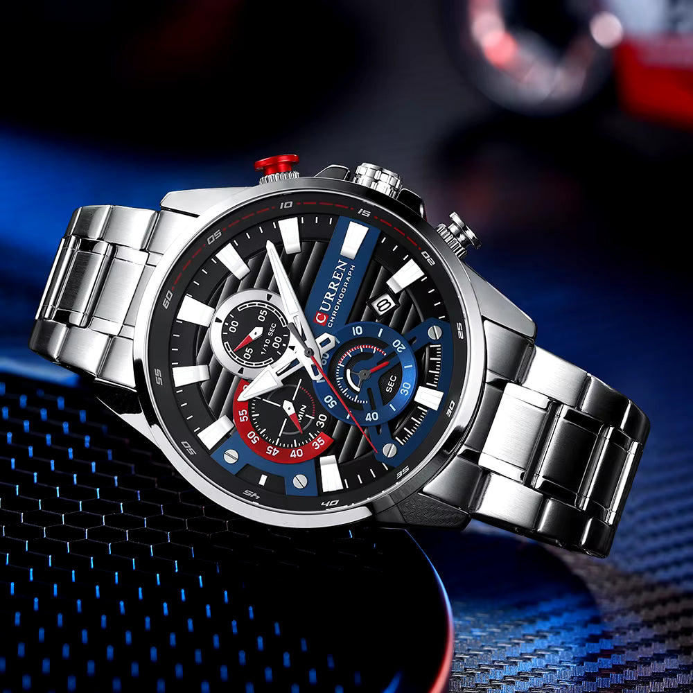 🕶️ Curren 8415 Plata