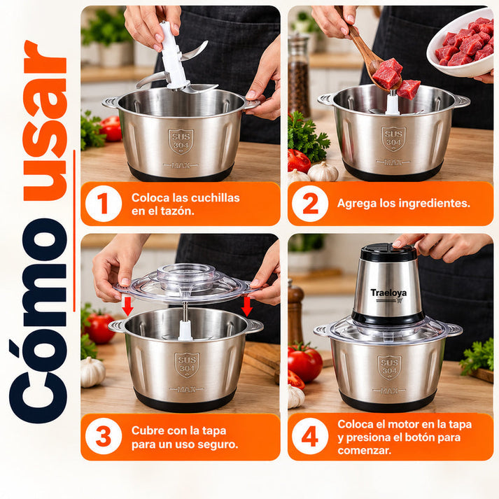 Procesadora De Alimentos ( 2 Litros 250W )