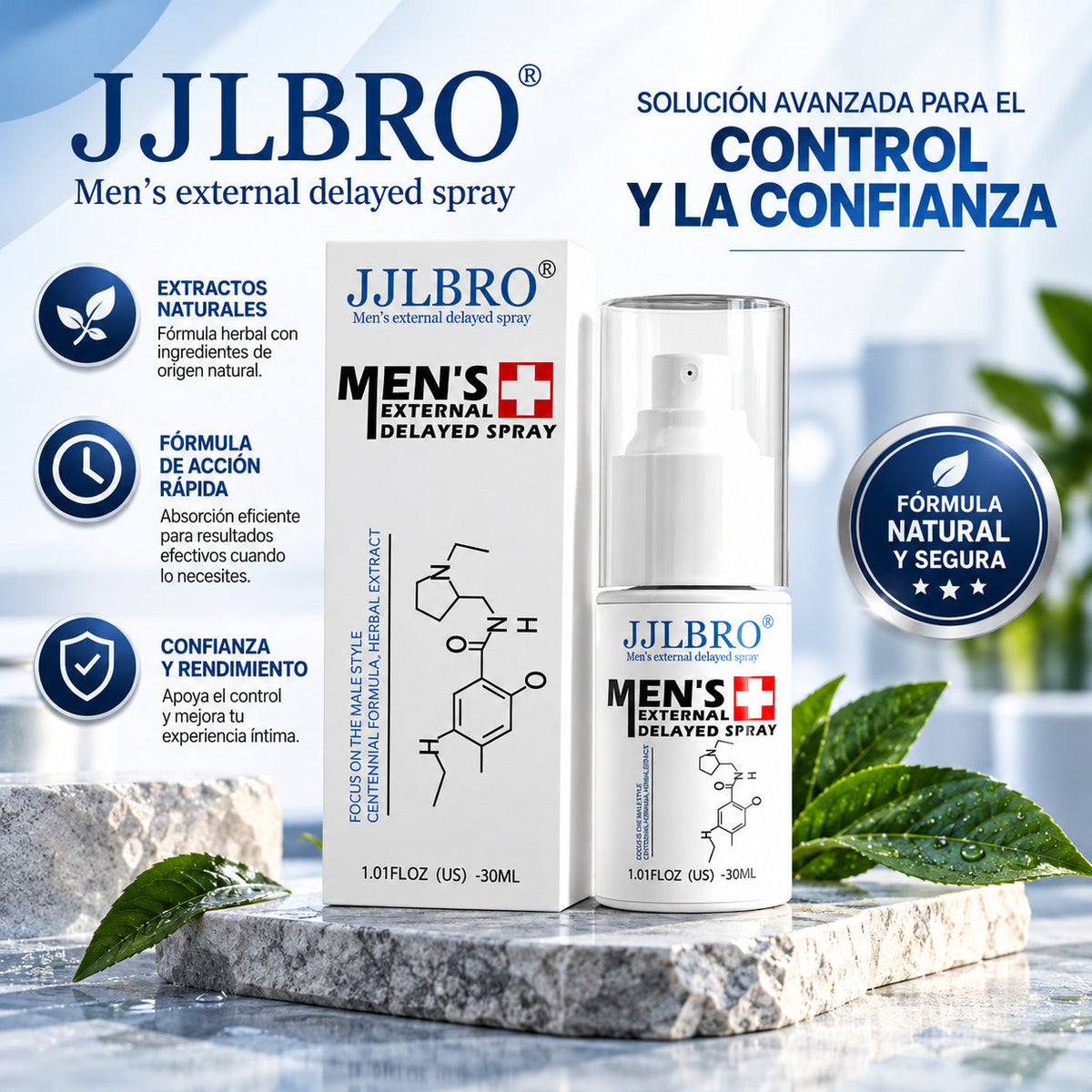 JJLBRO - Spray Para El Control y confianza