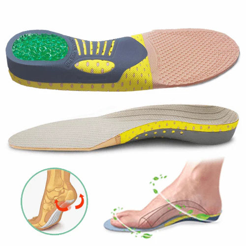 Plantillas ortopédicas para fascitis plantar