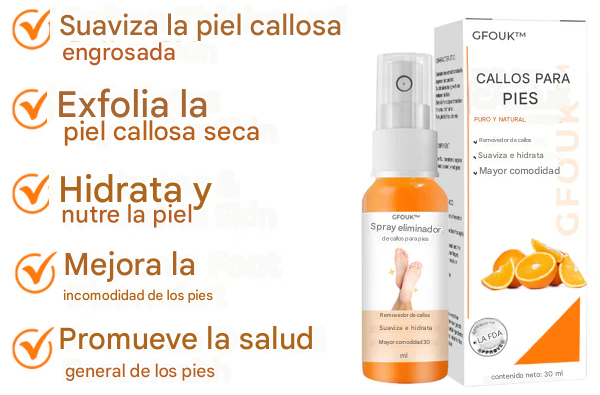 Aerosol para eliminar callos de los pies Croaie™