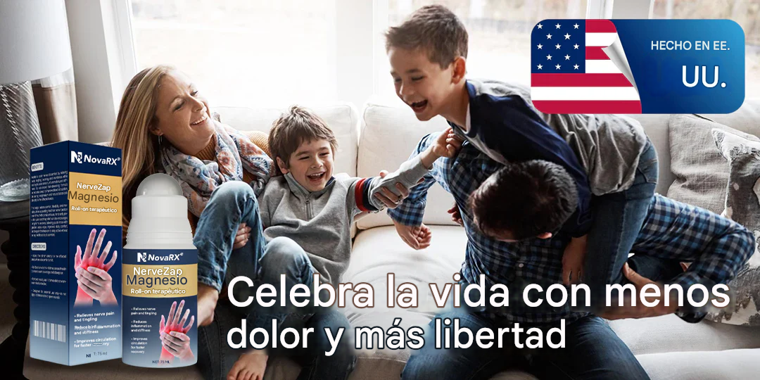 Roll-on para terapia de magnesio NovaRX® NerveZap