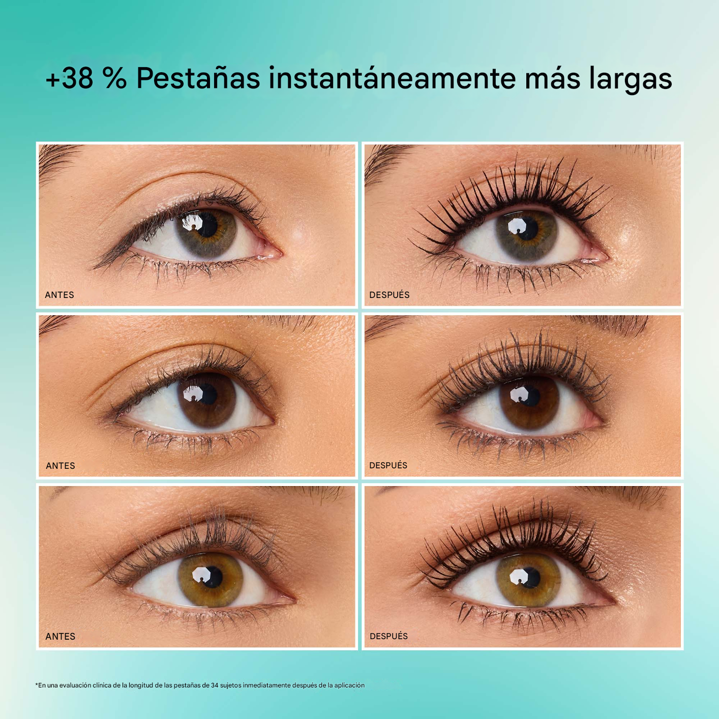 Máscara de pestañas en tubo para extensiones Liquid Lash™