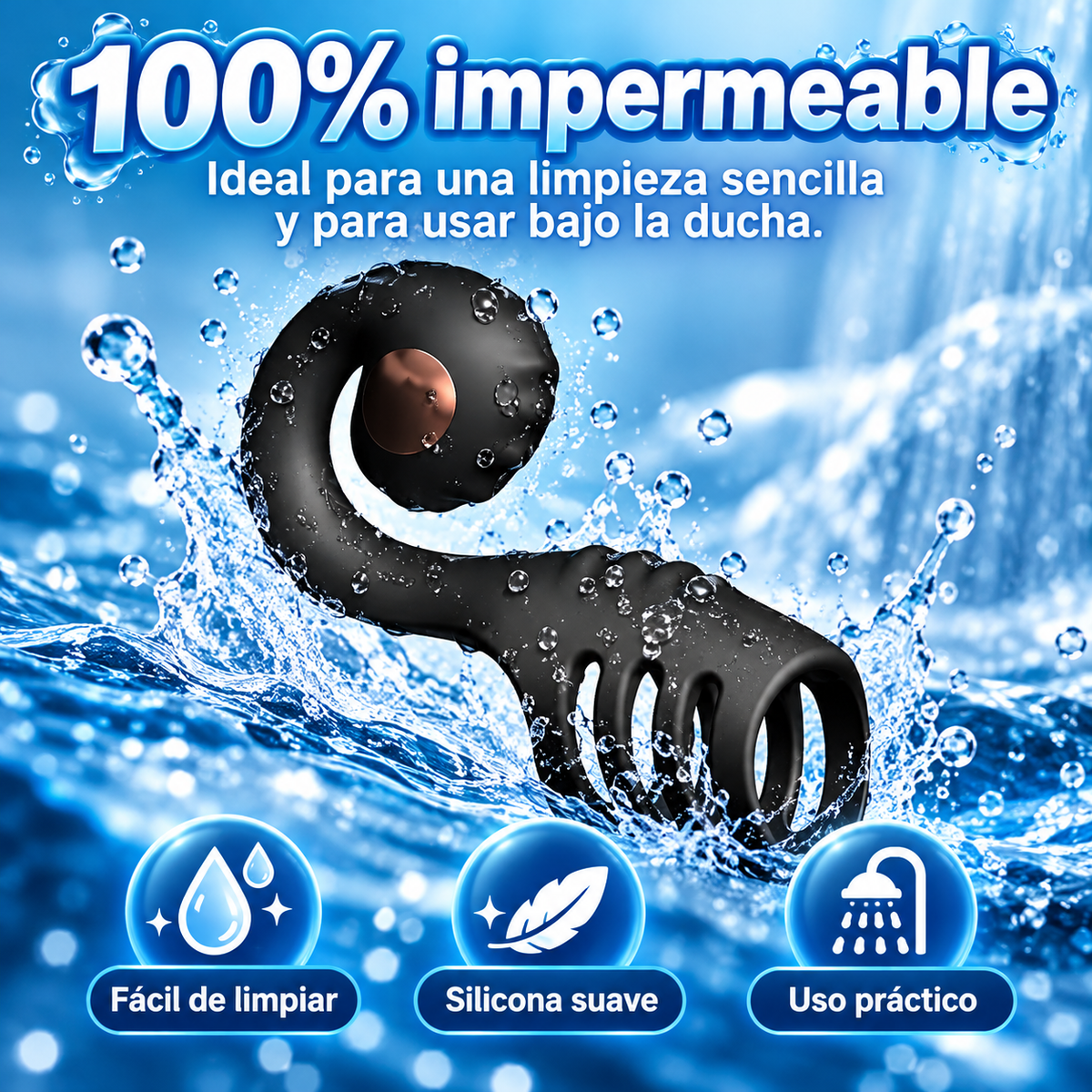 ABELE™ Anillo Vibrador para Parejas | 10 Modos + Control Remoto