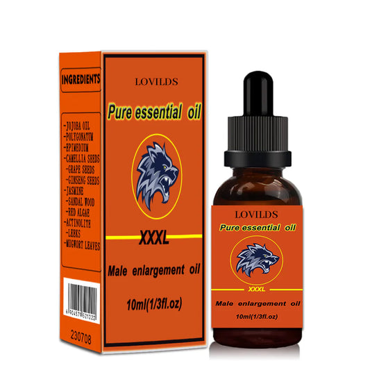 Aceite esencial puro LOVILDS – Aceite para la mejora masculina