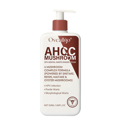 Crema borradora de verrugas genitales Oveallgo® AHCC Mushroom HPV Prox