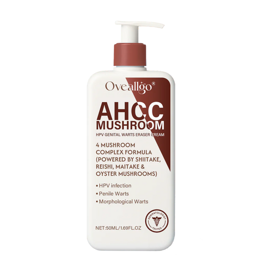 Crema borradora de verrugas genitales Oveallgo® AHCC Mushroom HPV Prox