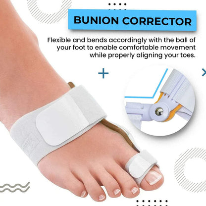 Corrector de férula de juanete 3D Alayna™🦶 X 2
