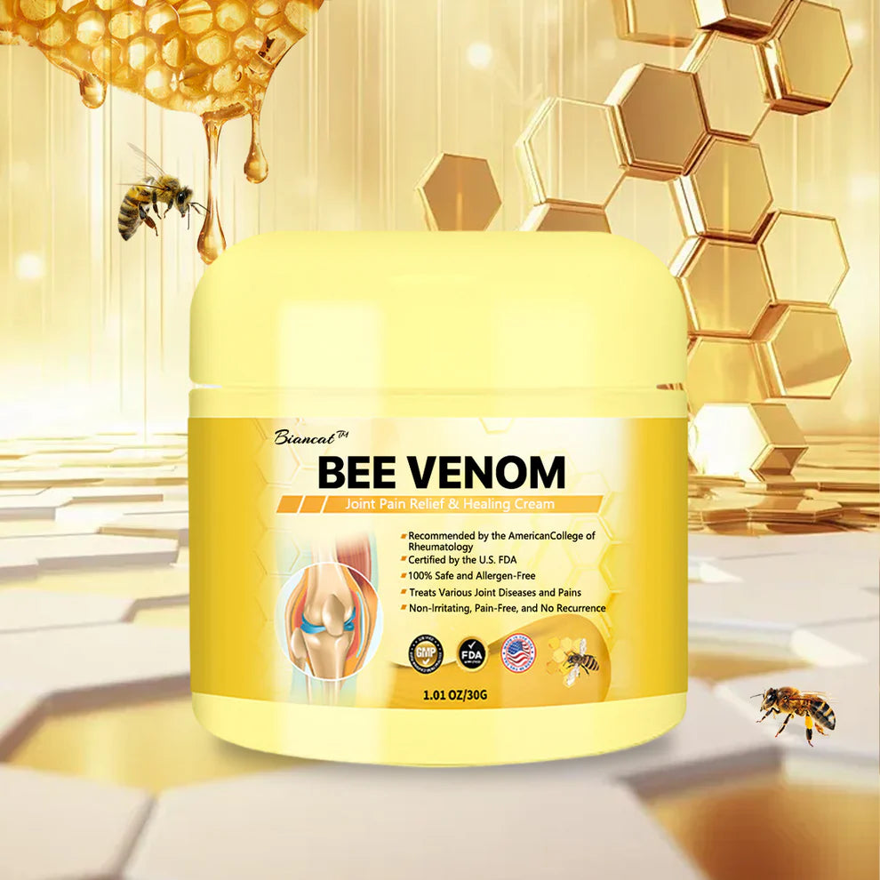 Crema Biancat® para el alivio y la curación del dolor articular con veneno de abeja
