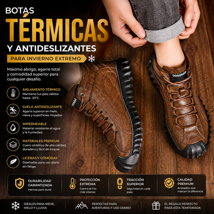 Botas Térmicas y Antideslizantes para Invierno Extremo