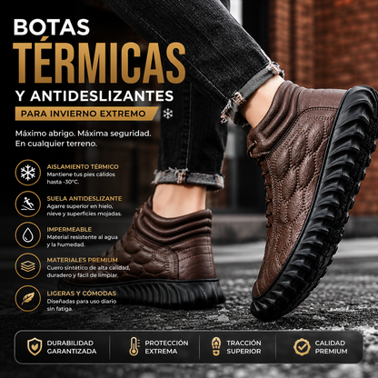 Botas Térmicas y Antideslizantes para Invierno Extremo