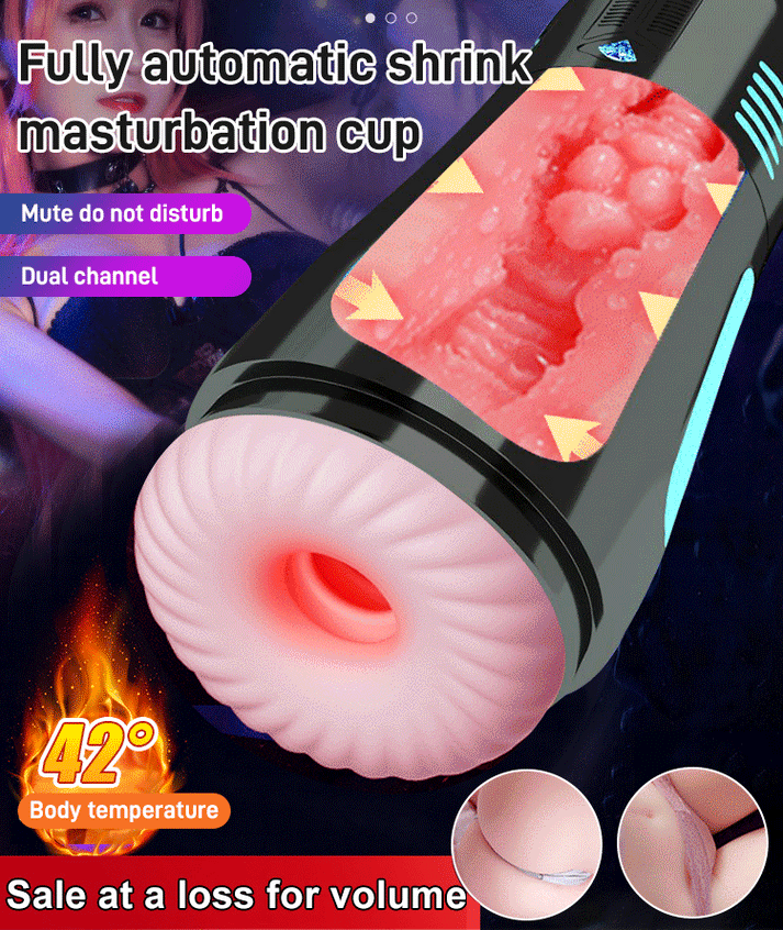 【Entrega discreta】Copa de relajación retráctil🤤 manos libres totalmente automática💦