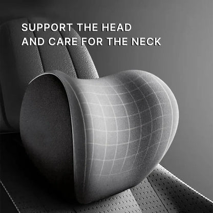 Almohada cervical y lumbar de espuma viscoelástica para el coche