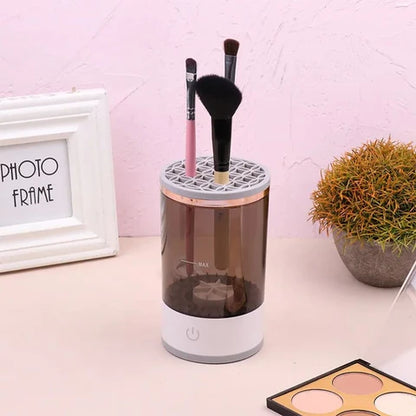 BrushCleaner™ - Limpiador de Brochas de Maquillaje Eléctrico