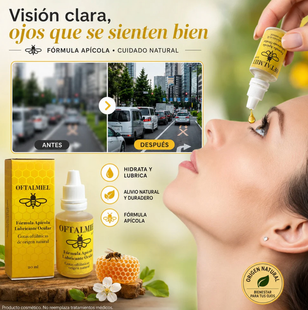 OFTALMIEL - Gotas Mágicas Para Recuperar La Vista Y Elimina Las Cataratas
