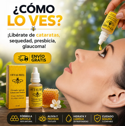 OFTALMIEL - Gotas Mágicas Para Recuperar La Vista Y Elimina Las Cataratas