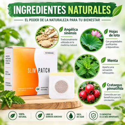 Slimora™ – Parches Corporales de Uso Tópico x30
