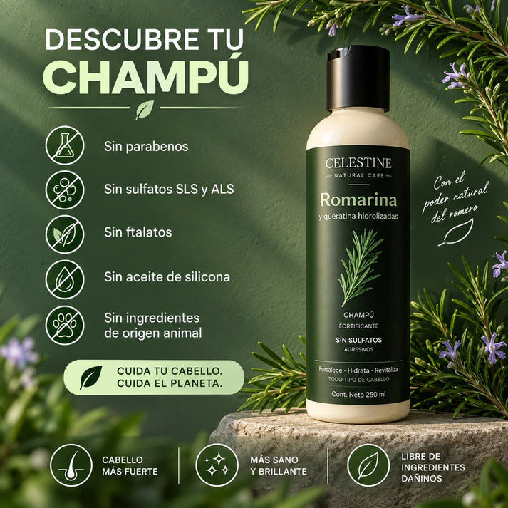 Celestine - Shampoo De Romero Y Queratina