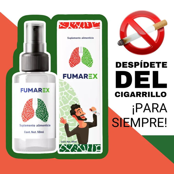 FUMAREX - SOLUCIÓN NATURAL PARA DEJAR DE FUMAR
