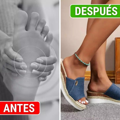 Sandalias Ortopédicas de Plataforma Liviana