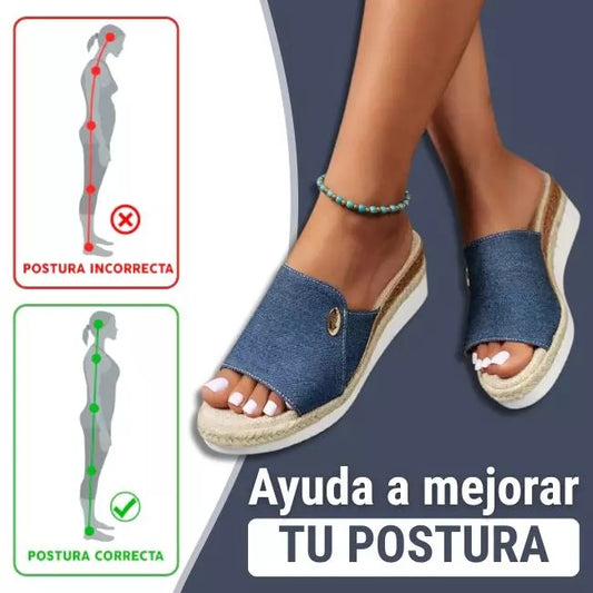 Sandalias Ortopédicas de Plataforma Liviana