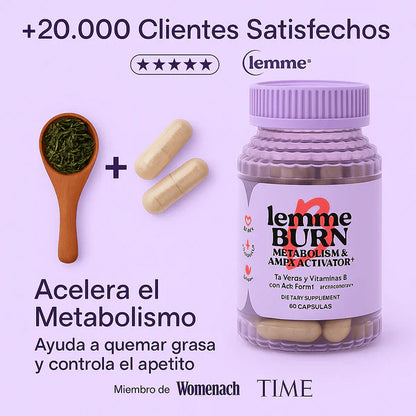 Lemme Burn: la fórmula que acelera tu metabolismo