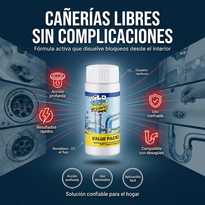 Paga 1 Lleva 2🔥🎁 Wild Tornado🌪️ Destapa Cañerias 💦