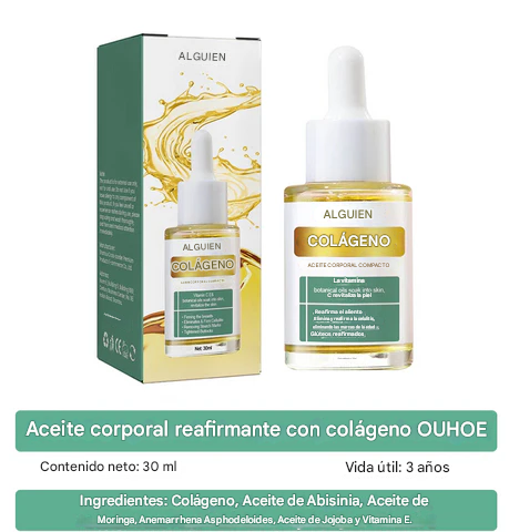 ¡Aceite lifting para glúteos y pecho!