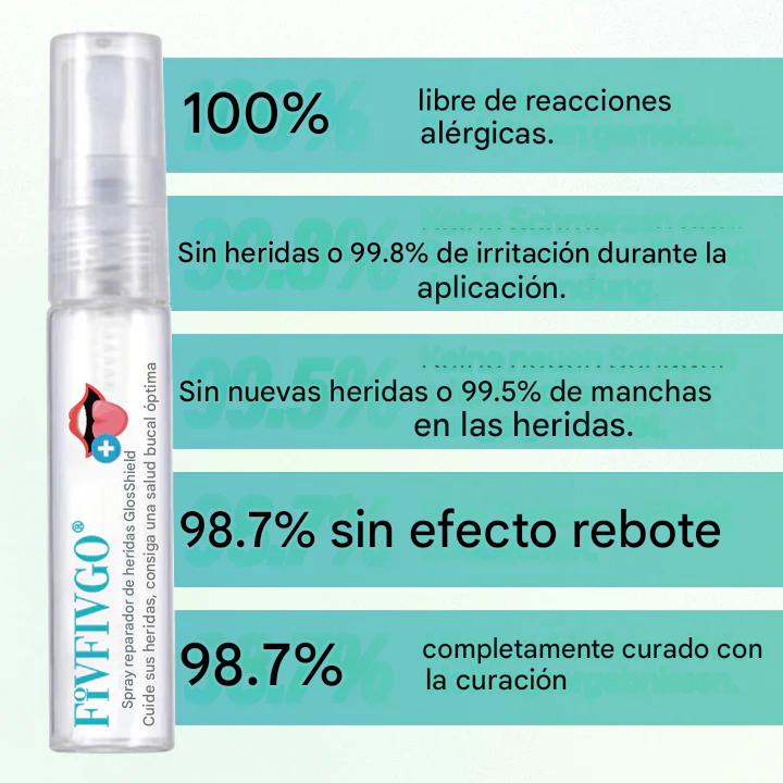 Fivfivgo® GlosShield Spray reparador de lengua