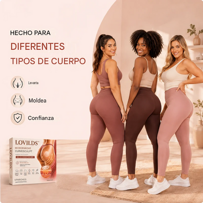 Micro-Parches Reafirma • Suaviza • Esculpe las curvas (Pack x30)