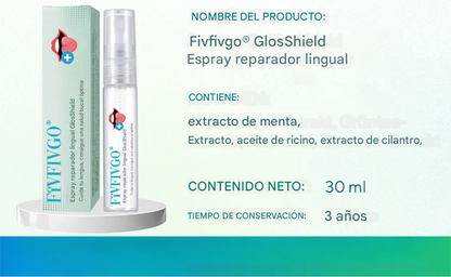 Fivfivgo® GlosShield Spray reparador de lengua