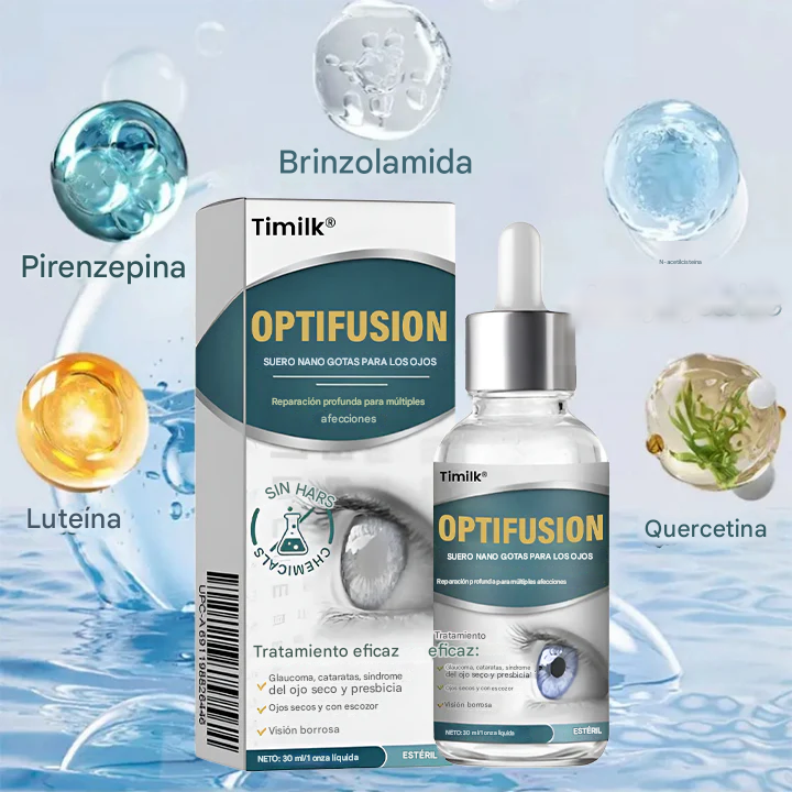 Suero para gotas oftálmicas Timilk® OptiFusion Nano
