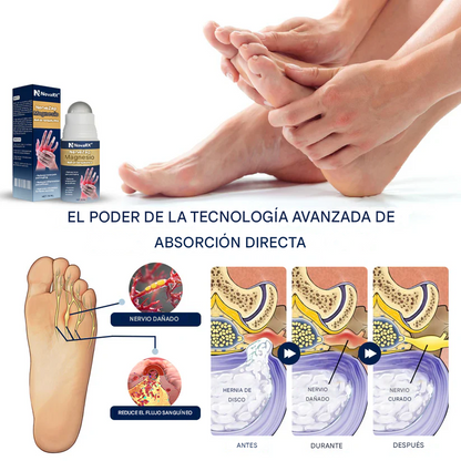 Roll-on para terapia de magnesio NovaRX® NerveZap