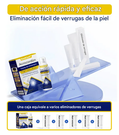 AnnieCare® Spray de crioterapia para verrugas cutáneas