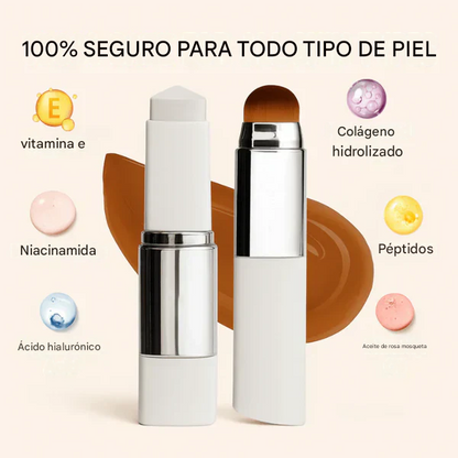 Base de maquillaje en barra que cambia de color, de origen coreano Tryskintle™