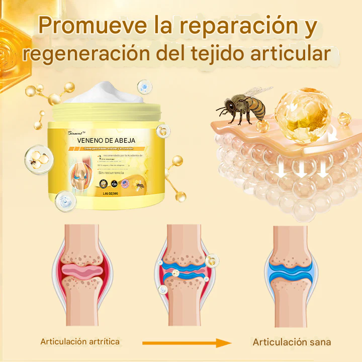 Crema Biancat® para el alivio y la curación del dolor articular con veneno de abeja
